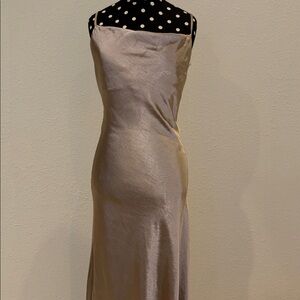 Satin Evening Gown
